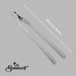 Stainless Steel Chimta for Kitchen | Chimta for Roti | Chapati Chimta|Tong| Cooking Chimta for Kitchen, Restaurants 24.5 cm Roasting Tongs (Pack of 1) - Image 2