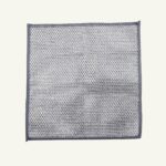 Sanimart 5-Pack Non-Scratch Wire Dishwashing Rags – Double-Layer Silver Mesh Towels for Kitchen, Sinks, Pots & Pans