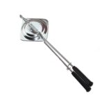 Sanimart Non-Stick Gas Sandwich Toaster | Aluminium Sandwich Maker for Gas Stove | Portable & Easy to Clean | Silver