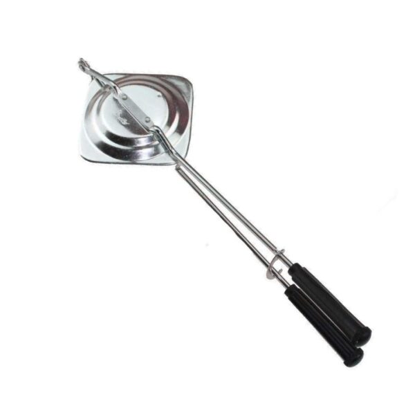 Sanimart Non-Stick Gas Sandwich Toaster | Aluminium Sandwich Maker for Gas Stove | Portable & Easy to Clean | Silver