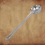 Sanimart Stainless Steel Deep Ladle – Soup, Milk, and Cooking Serving Spoon for Kitchen (1 Pack, Deep Karchi)