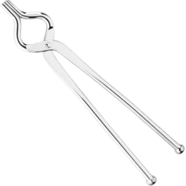 Sanimart Stainless Steel - Matt Finish Pakkad - Kitchen Pincers - Sansi- Kitchen 27 cm Utility Pakkad (Pack of 1)
