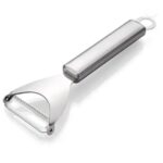 Sanimart Stainless Steel Potato Peeler – Handheld Peeler for Fruits, Vegetables & Carrots | Ultra Sharp Blade | Durable Kitchen Tool