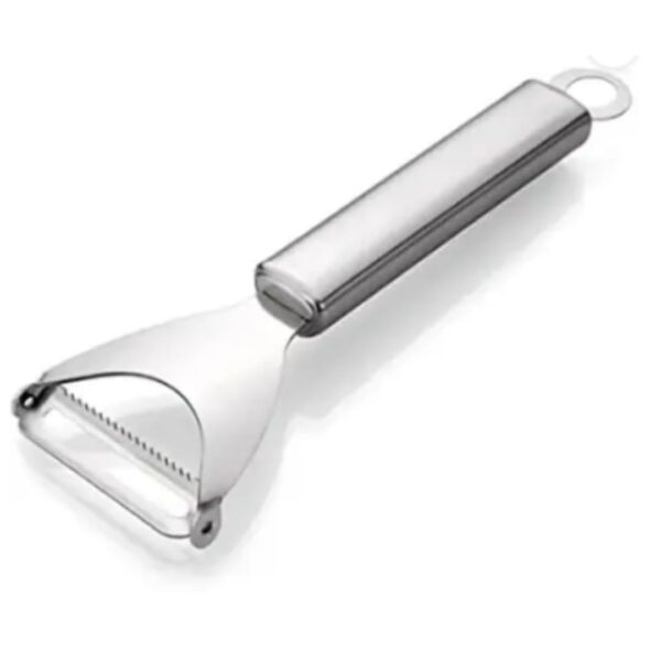 Sanimart Stainless Steel Potato Peeler – Handheld Peeler for Fruits, Vegetables & Carrots | Ultra Sharp Blade | Durable Kitchen Tool
