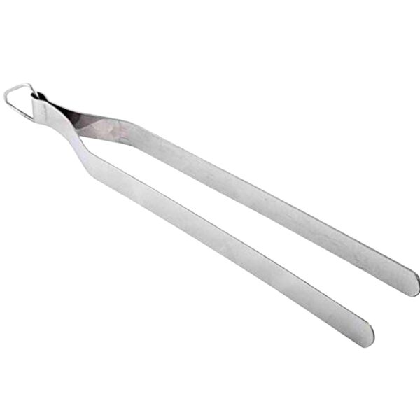 Stainless Steel Chimta for Kitchen | Chimta for Roti | Chapati Chimta|Tong| Cooking Chimta for Kitchen, Restaurants 24.5 cm Roasting Tongs (Pack of 1)